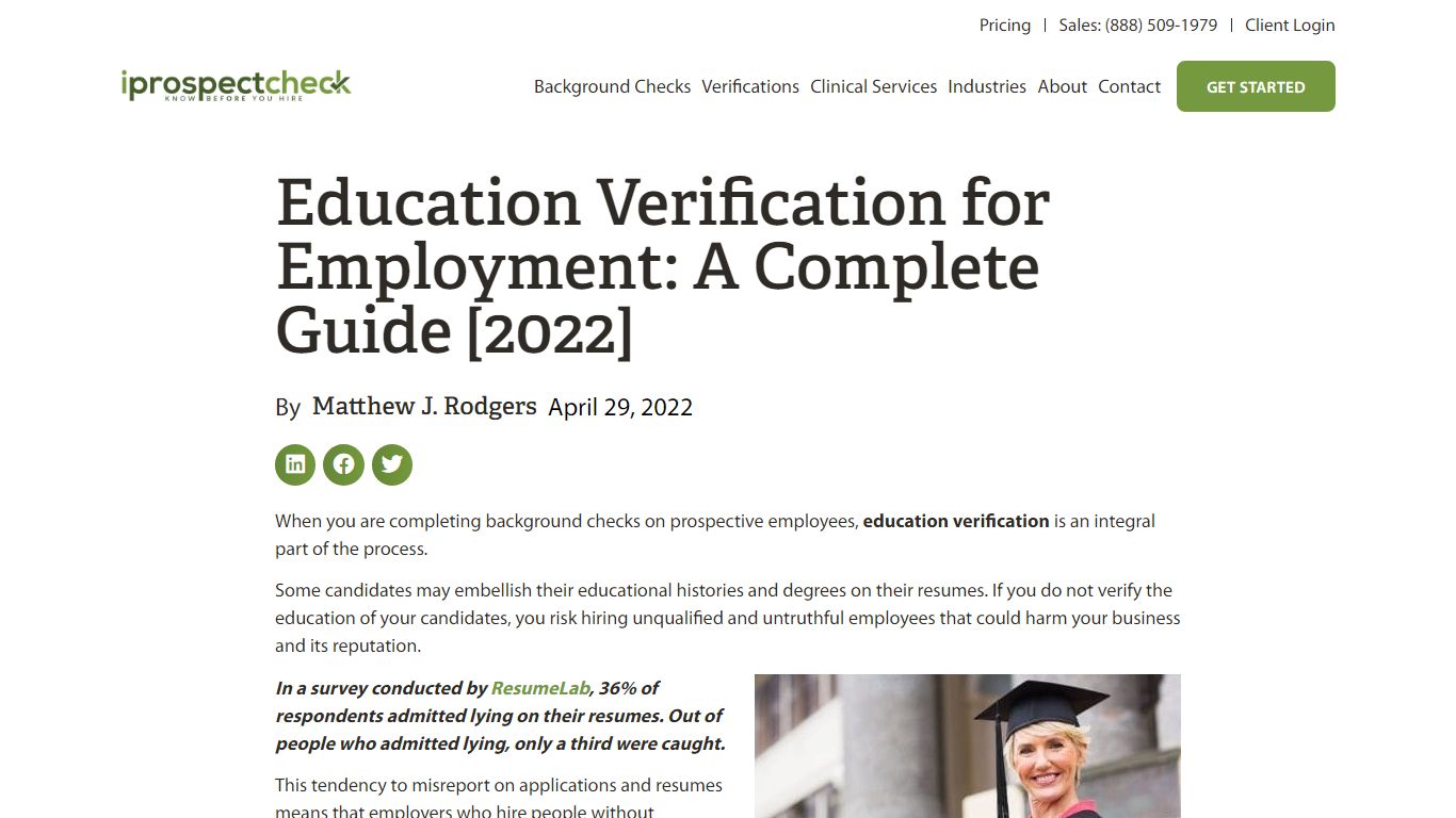 Education Verification for Employment: A Complete Guide [2022]